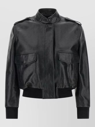 Tom Ford lambskin aviator leather jacket