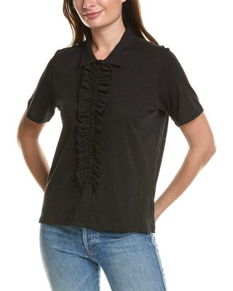 Goldie London Tuxedo Bowler Shirt