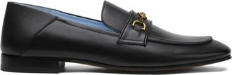 Versace Medusa 95 leather slippers - men - Calf Leather/Calf Leather/Calf Leather - 44 - Black