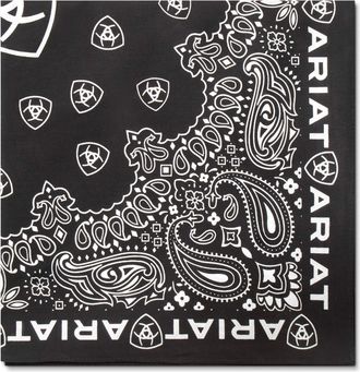 Ariat Bandana 22 Inch in Black, Size OS