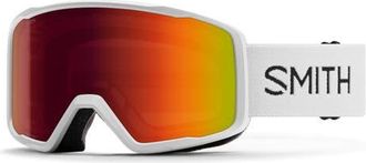 Smith Tribute Snow Goggles in White /Red Sol-X Mirror at Nordstrom