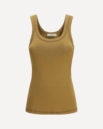 Christophe Lemaire Ribbed cotton Top Female M
