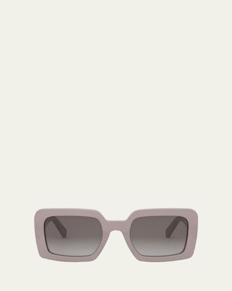 Celine Triomphe Acetate Square Sunglasses