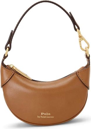 Polo Ralph Lauren Tassen, Dames, Bruin, ONE Size, Leer, ID Kaarthoes Tas