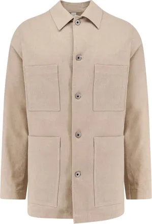 Hev&ograve; Uomo, Giacche, Beige, M, new