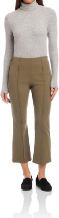 Fifteen Twenty Sigourney Pintuck Pants In Light Olive