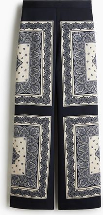 H&M Gerade Hose - Blue