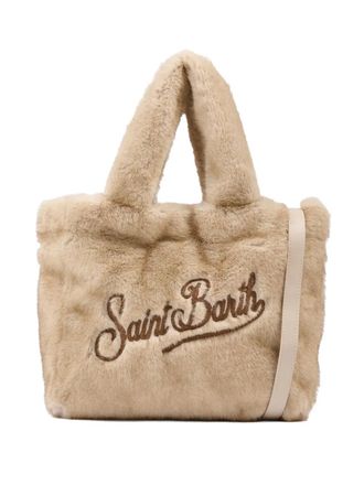 MC2 Saint Barth Colette embroidered-logo tote bag - women - Polyester - OS - Neutrals
