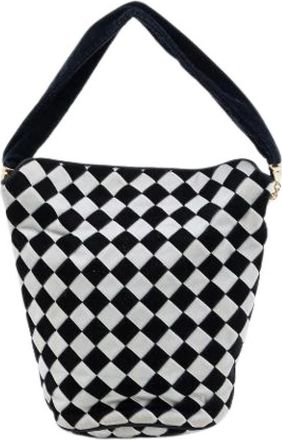 Bottega Veneta Pre-owned Bucket Bag - Dames - Vintage Tas - Veelkleurig - ONE Size - Wol - Vintage