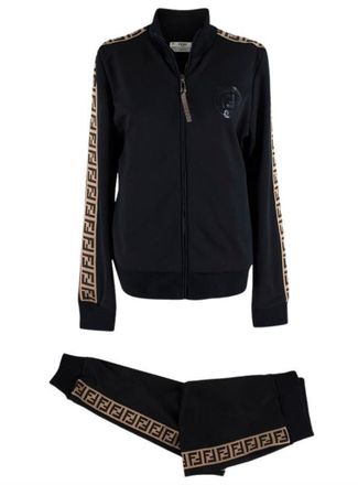 Fendi FF Zucca Trimmed Tracksuit Size 38