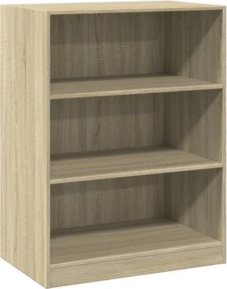 vidaXL Armario De Madera De Ingenier&iacute;a Roble Sonoma 77x48x102 Cm Vidaxl Marr&oacute;n