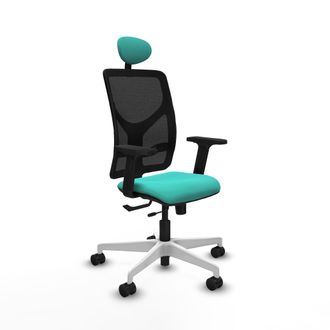 Piqueras y Crespo Silla De Oficina Piqueras Y Crespo Motilla Negro Soporte Lumbar