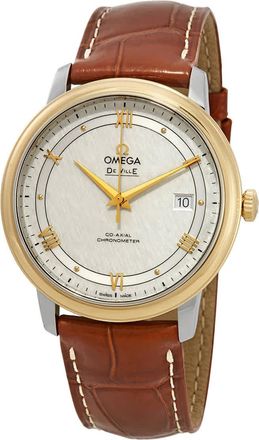 Omega De Ville Prestige Automatic Silver Dial Mens Watch 424.23.40.20.02.001