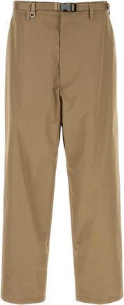 Prada Cappuccino Tech Fabric Pant