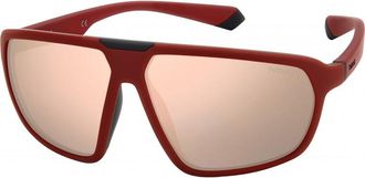Polaroid Womens PLD-2142-S-T9H PLD 2142 S 61 T9H Sunglasses - Red - One Size