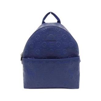 Gucci Pre-owned Backpacks, female, Blue, Size: ONE SIZE Pre-owned Leather gucci-bags