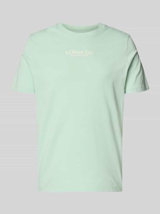 s.Oliver Red Label Regular Fit T-Shirt aus reiner Baumwolle in Lind, Gr&ouml;&szlig;e XXXL