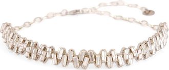 Deepa Gurnani Ilya Choker Necklace in Silver at Nordstrom