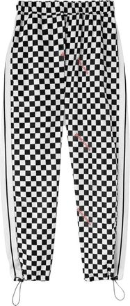 Palm Angels Pantalon de surv&ecirc;tement Damier - Heren - Straight fit broeken - Veelkleurig - L - Broeken