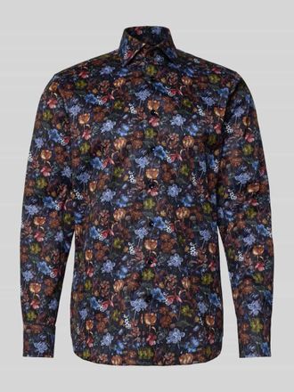 Olymp Slim Fit Business-Hemd mit Kentkragen Modell Savio in Marine, Gr&ouml;&szlig;e 39