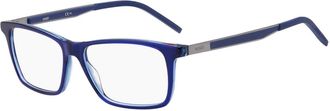 HUGO BOSS Demo Rectangular Mens Eyeglasses HG 1140 0ZX9 55