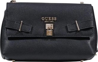 Guess Yesba Convertible Xbody Flap - Dames - Schoudertassen - Zwart - ONE Size - Tassen