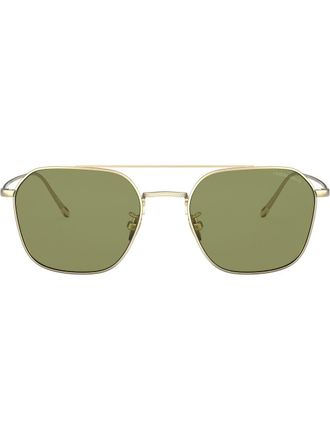 Giorgio Armani Occhiali da sole modello aviator - Oro