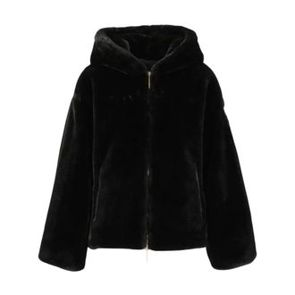 Tatras Yumola Giacca in Finta Pelliccia - - Jackets - Donna - Nero - M