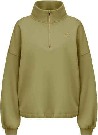 Riani Halve rits sweatshirt - Dames - Vesten met rits - Groen - M - Hoodies & sweatvesten