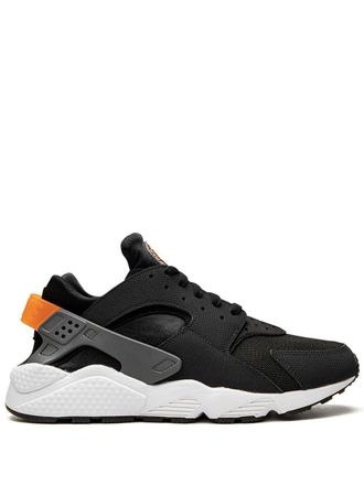 Nike Air Huarache Black/Safety Orange sneakers