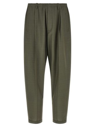 Magliano Green Tapered Drawstring Pants