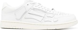 Amiri Skel Top Lage Sneakers - Heren - Sneakers - Wit - 43 EU - Leer - Schoenen