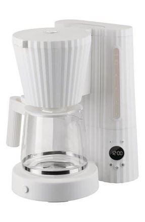 Alessi Pliss&eacute; Drip Coffee Maker in White at Nordstrom Rack