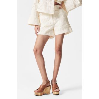 & Other Stories Matelass&eacute; Shorts in White Light at Nordstrom Rack, Size 12