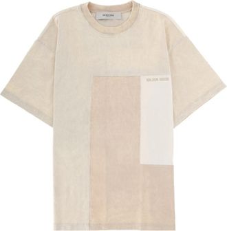 Golden Goose Multi Color Color-Block T-Shirt