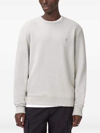 AllSaints Raven logo crew-neck sweatshirt - Grey
