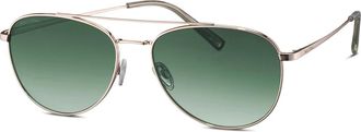 Marc O'Polo Pilotenzonnebril - unisex - Accessoires - Geel - Maat: 57 MM