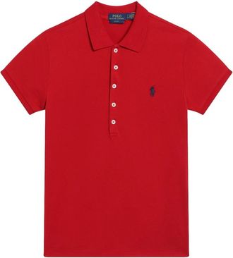 Polo Ralph Lauren Rl 2000 Poloshirt - Dames - Polos - Rood - XS - Katoen - Tops