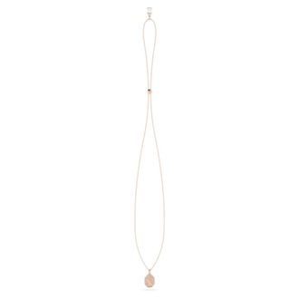 Swarovski Zwaan Hanger Ketting - Dames - Kettingen - Roze - ONE Size - Accessoires