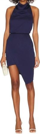 Elliatt Camo Dress In Navy