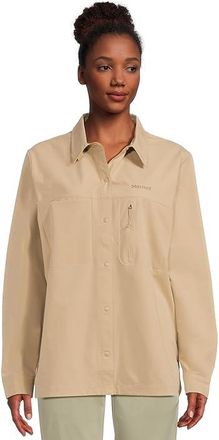 Marmot AirExchange SolarShield Overshirt Womens Clothing Chinchilla : SM, Polyester