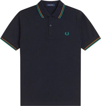 Fred Perry M3600 Polo - Heren - Polos - Blauw - XL - Katoen - Tops