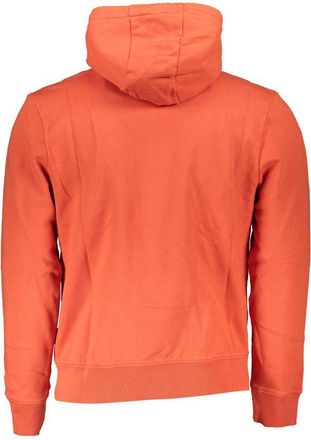 Napapijri Fleece Logo Hoodie - Red
