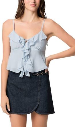 Paige Indiah Ruffle Camisole in Strdstblue at Nordstrom, Size 12