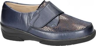 Solidus Hedda - Dames - Platte Schoenen - Blauw - 40 1/2 EU - Leer - Schoenen