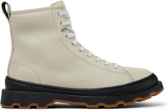 Camper Schoenen, Dames, Wit, 37 EU, Leer, Lace-up Boots