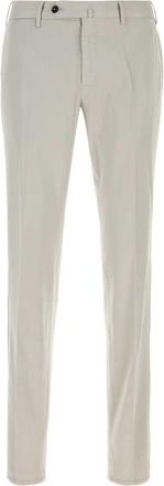 Pantaloni Torino Chalk Stretch Cotton Blend Silkochino Pant