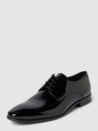 Lloyd Derby-Schuhe aus echtem Leder Modell JEREZ in Black, Gr&ouml;&szlig;e 42,5