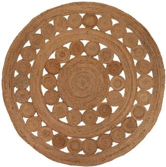 Adda Home Adda Home - Alfombra Yute Natural 220x220 Cm