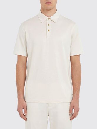 Zanone Polo in cotone e seta Zanone